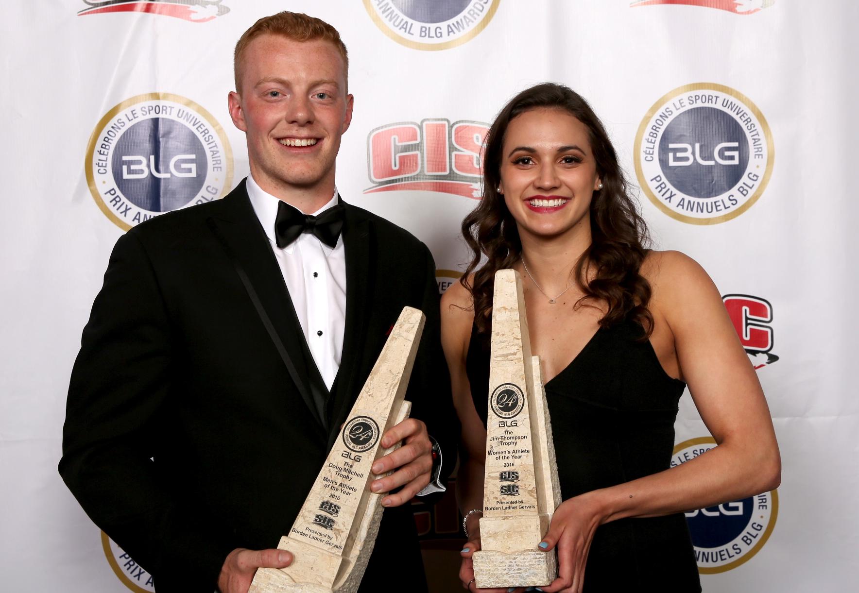 24th Annual BLG Awards: Toronto’s Masse, Calgary’s Buckley named CIS athletes of the year