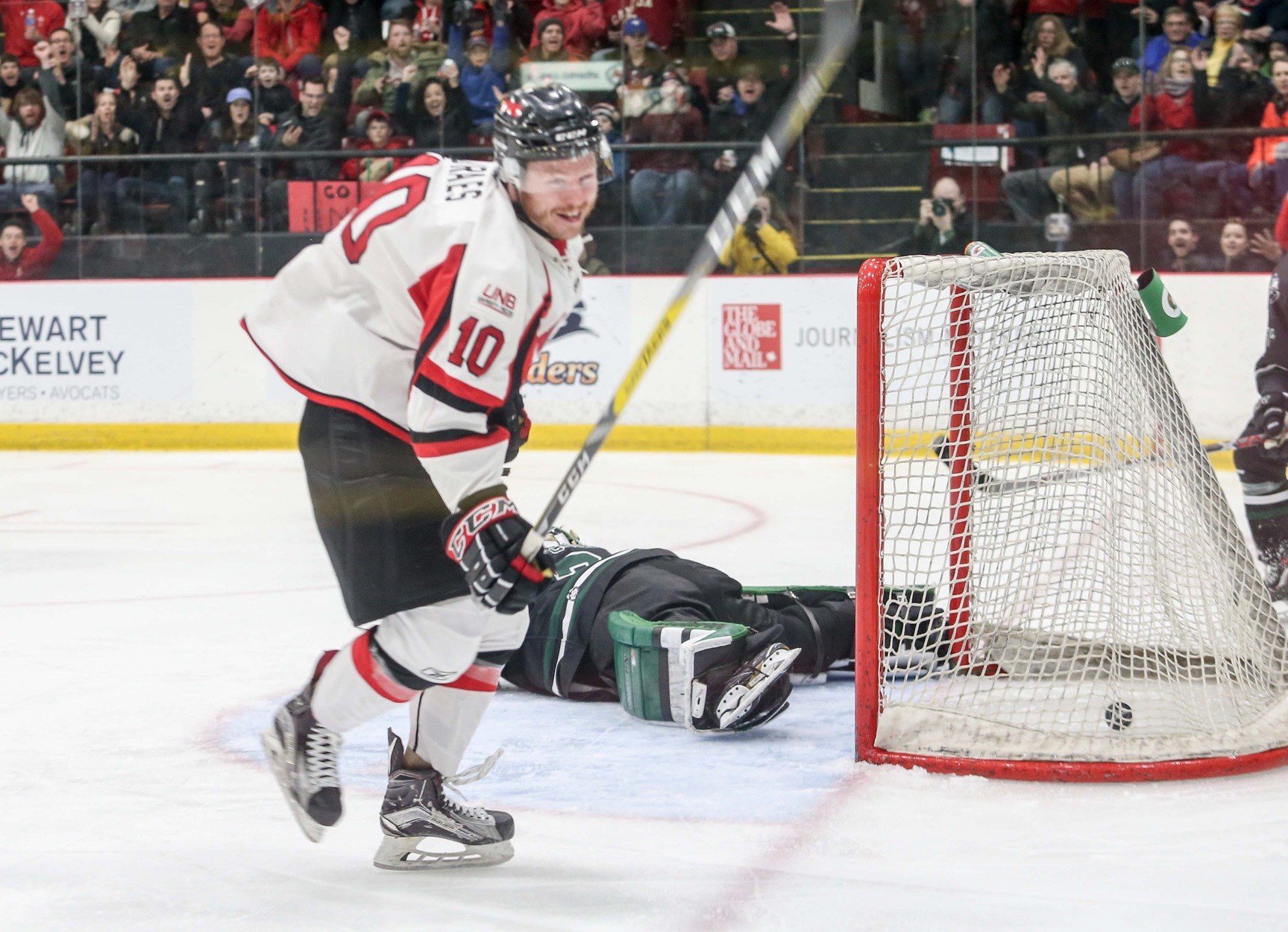 Braes for impact: UNB senior scores four times to make Reds gold again