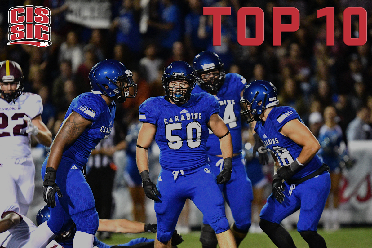 FRC - CIS Football Top 10 (#4) Montreal unanimous No. 1 pick, Vanier Cup champ UBC out of Top 10
