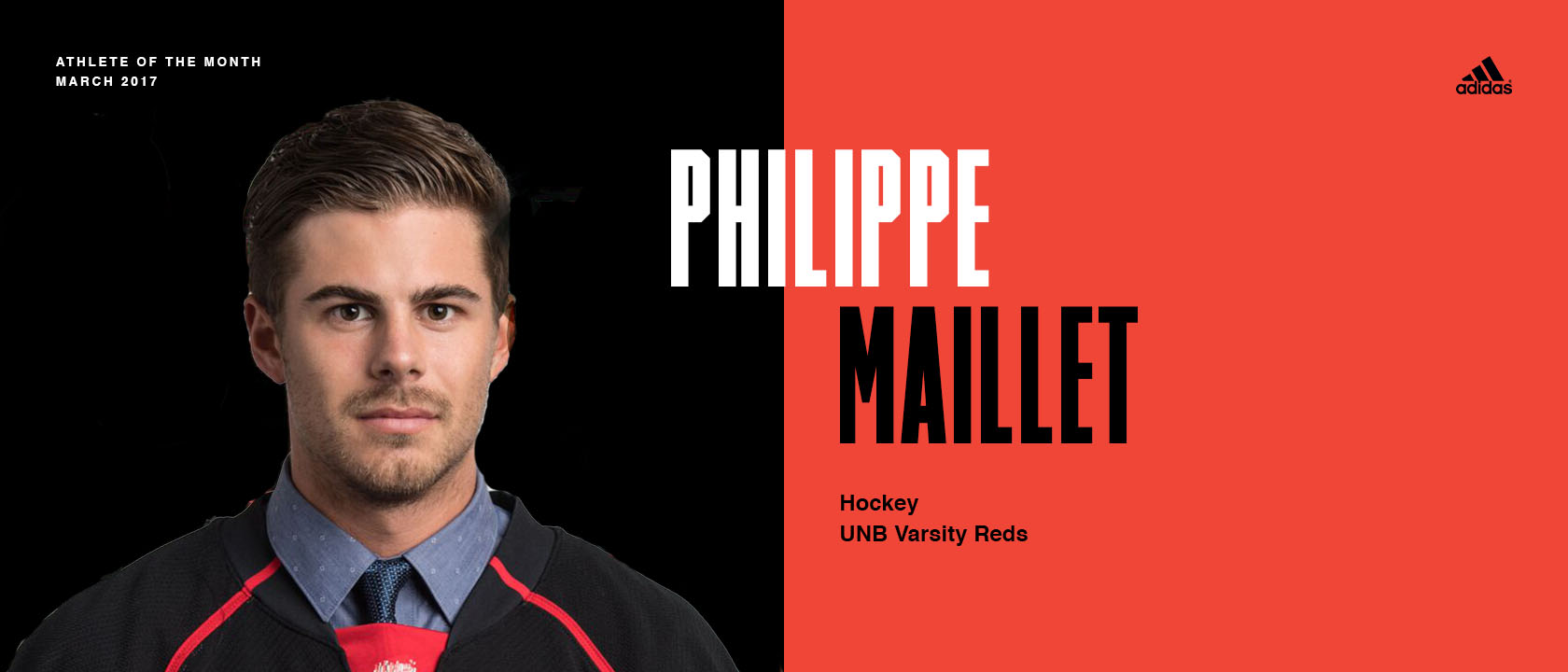 2017 U SPORTS Champions Series:  March Athlete of the Month Maillet’s own March Madness ends with UNB’s second straight national championship