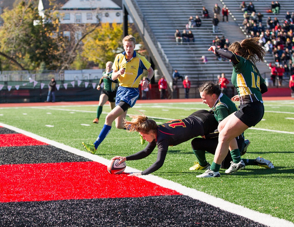 5TH PLACE CIS women’s rugby championship: Host Gryphons beat Alberta to finish on winning note