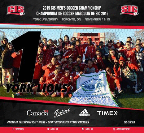 2015 CIS men’s soccer championship: York earns top seed for title defence on home turf