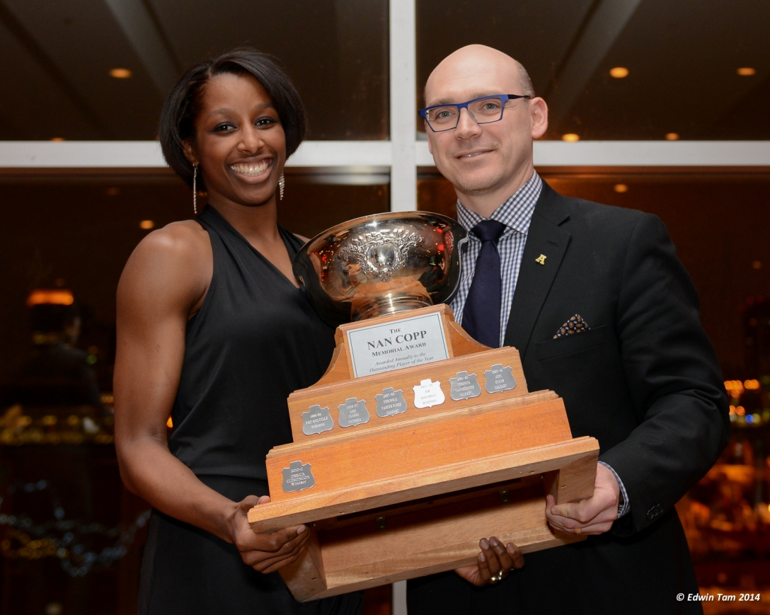 Nan Copp Award (player of the year): Justine Colley, Saint Mary’s
