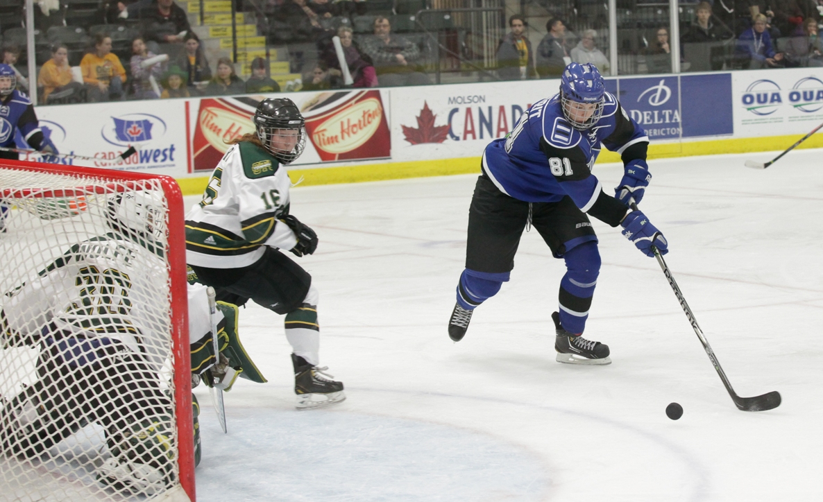 GAME 3 POOL A Scotiabank CIS women’s hockey championship: Defending champ Carabins off to third straight CIS final