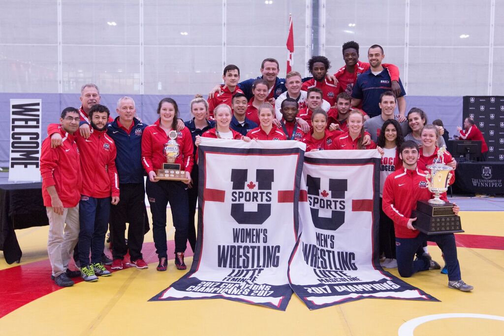 2017 U SPORTS Wrestling Championships: Brock sweeps team titles for fourth straight year