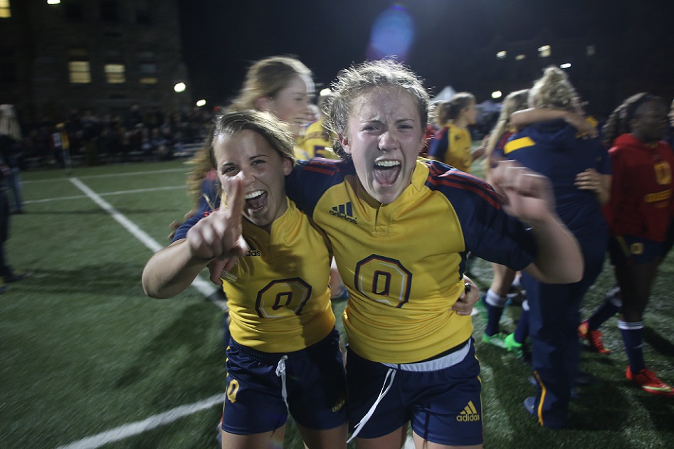 QF #4 CIS women’s rugby championship: McEwen kicks Gaels to semis, Gaels complete comeback to knock off top seed Acadia