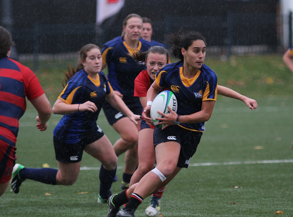 CONSOLATION #2 CIS women’s rugby championship: Vikes down No. 1 Acadia, set up all Canada West 5th-place game