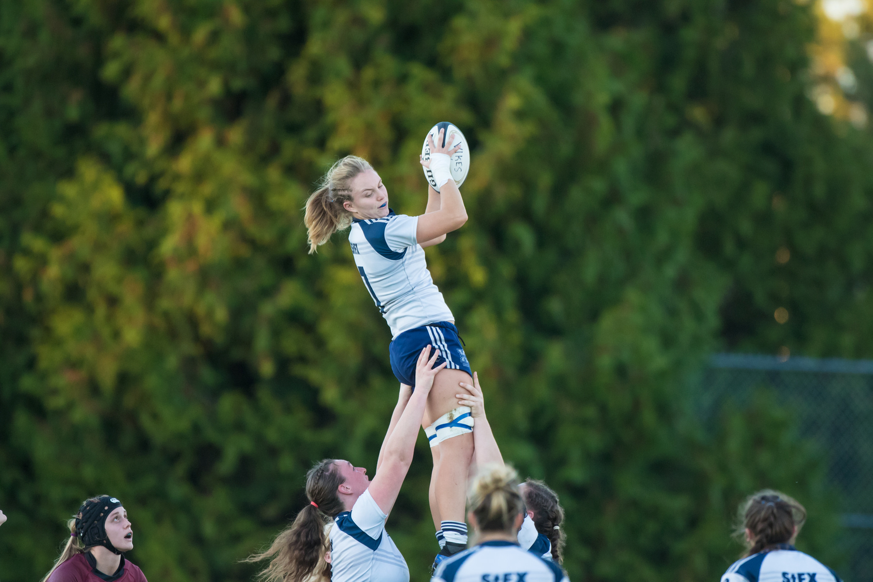 2016 Women's Rugby Championships Quarter Final #3: Last second stand allows St. FX to squeak by Concordia