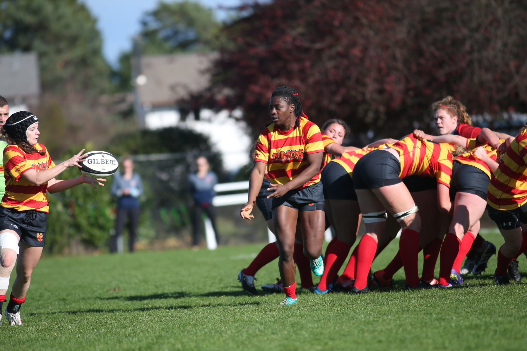 2016 Women's Rugby Championships Quarter Final #1: Ogunjimi scores four tries to lead Calgary over Acadia in opener