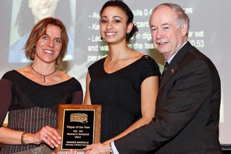 CIS women’s volleyball: UBC’s Marcelle named season MVP