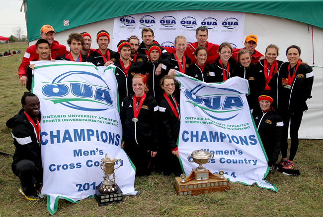CIS cross country roundup: Guelph, Laval sweep conference titles