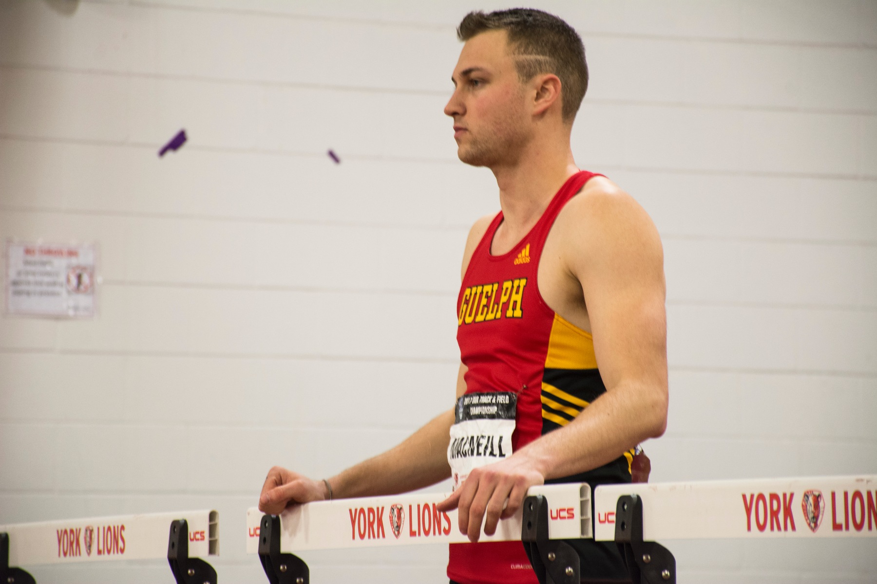 “Trust your training, be focused, give everything your body has, and leave it all on the track. If I can do that, regardless of the result, I can’t lose the race.” - Gryphons' Gregory MacNeill