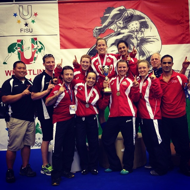 2014 World University Wrestling Championships: Canadian women win team title