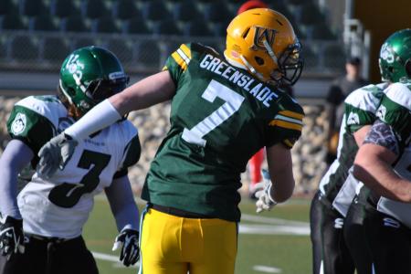 CIS Football Player Profile: Tyler Greenslade, Alberta Golden Bears (4 of 26)