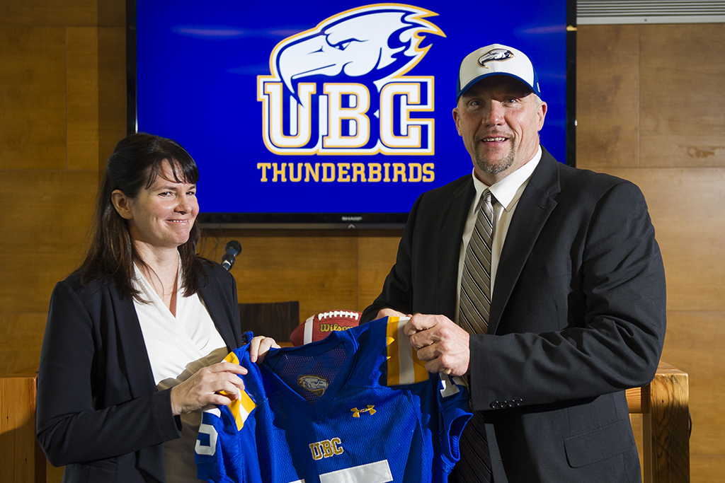 UBC Thunderbirds introduce Blake Nill as the new football head coach