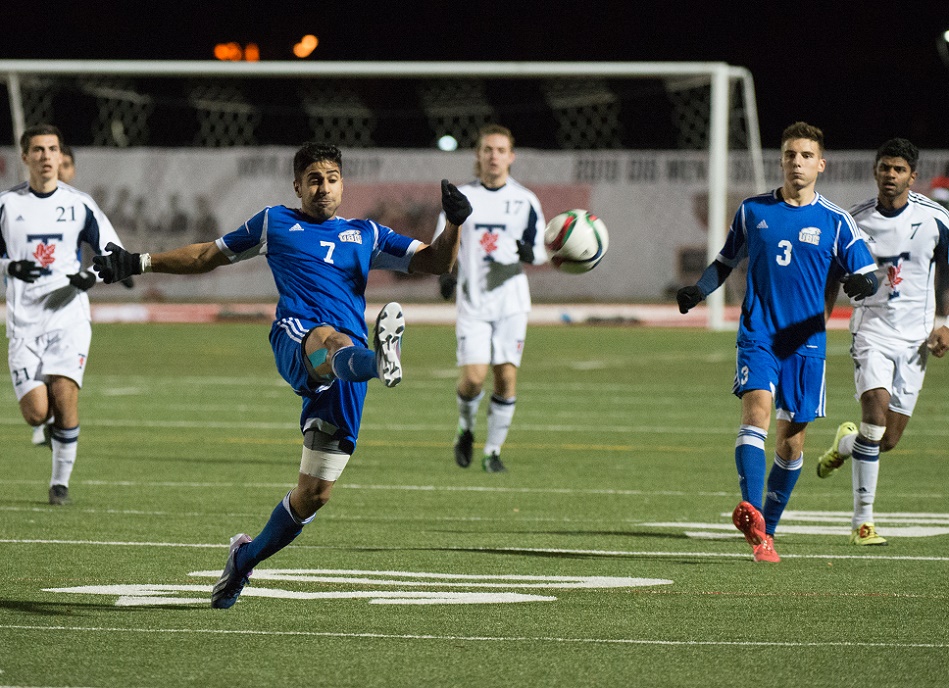 QUARTER-FINAL #3 CIS men’s soccer championship: T-Birds cruise to opening win over Toronto