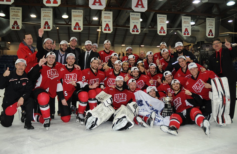 CIS men's hockey Wednesday roundup: UNB captures AUS championship with 2-0 sweep of best of 3 series