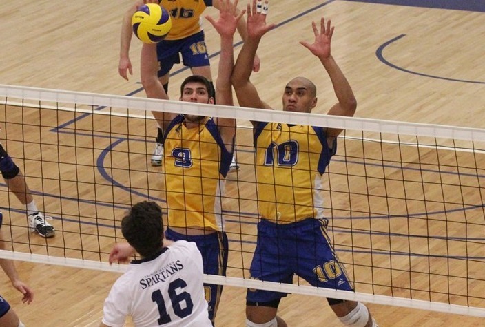 CIS men's volleyball Friday roundup: Bobcats upset No. 1 Spartans in straight-sets