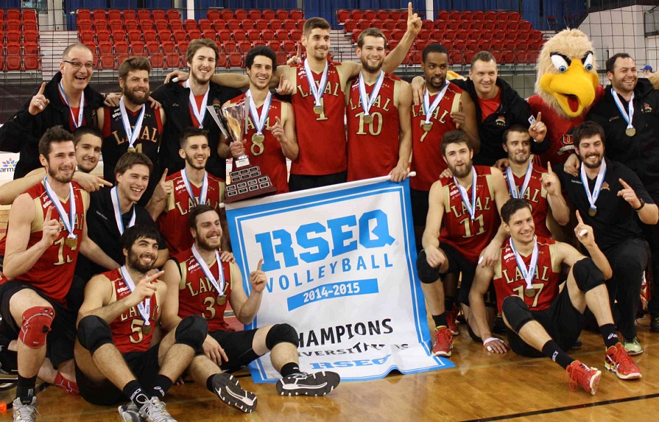 CIS men's volleyball Saturday roundup: Rouge et Or, Golden Bears, Marauders claim conference titles