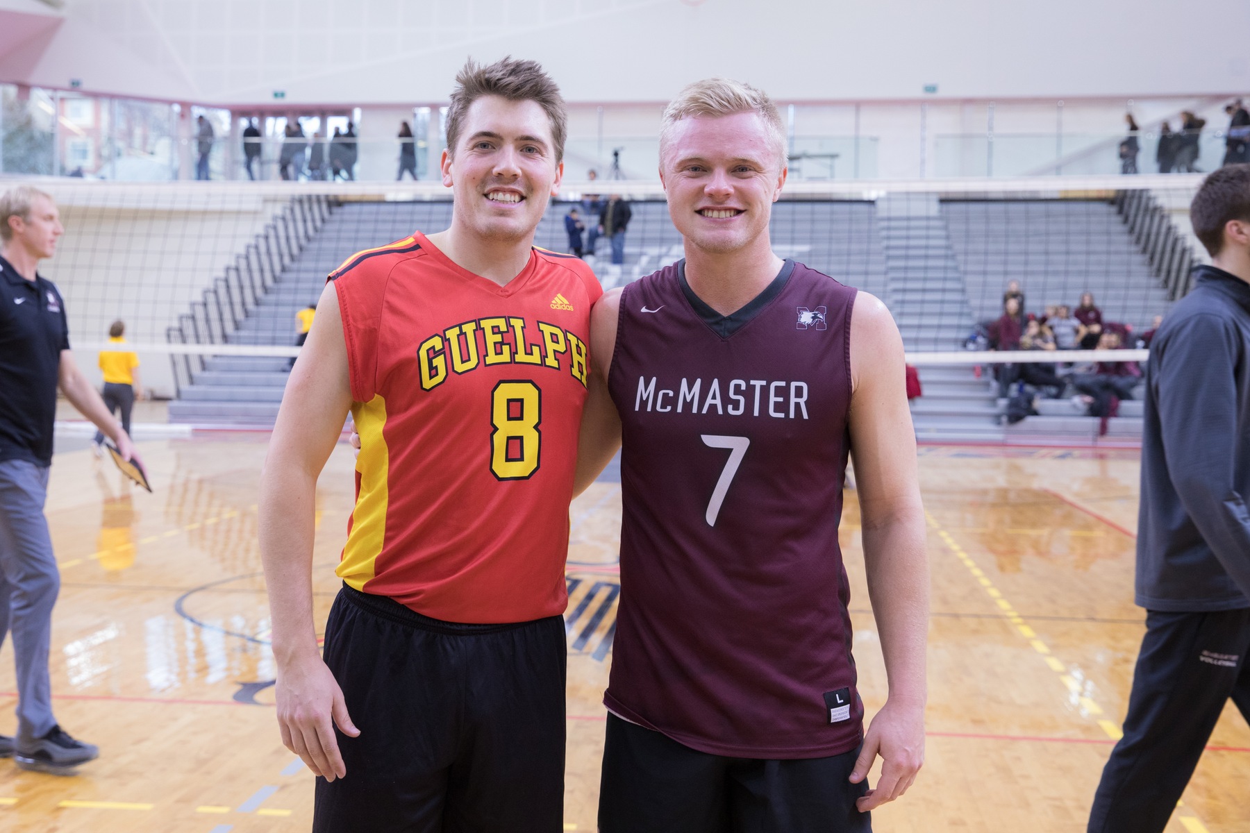 Both Kyle and Andrew’s teams play in the OUA West Division and therefore, the brothers have had to face each other twice this season alone and six times over the course of their university careers.