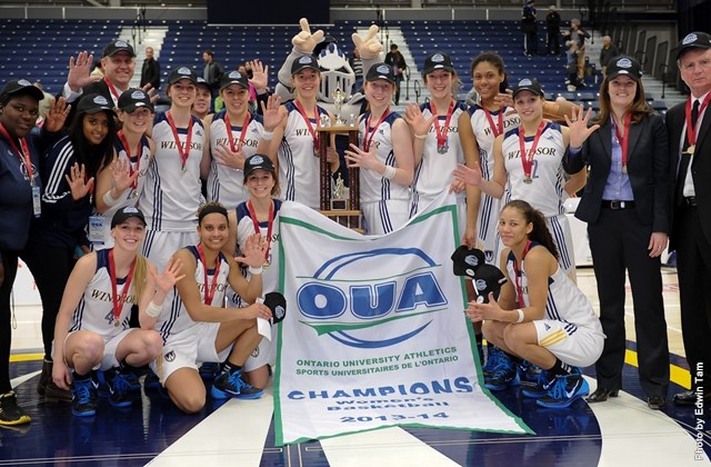 CIS women's basketball Saturday roundup: Windsor wins 5th OUA title; Saskatchewan claims Canada West banner