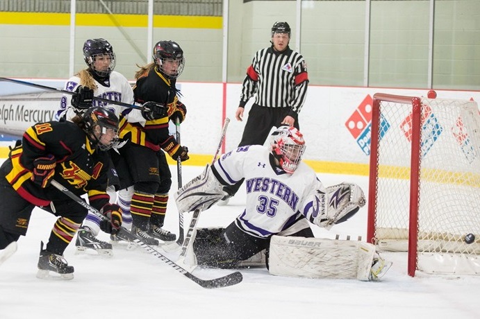 CIS women's hockey Saturday roundup: Big 3rd period leads No. 3 Western over No. 6 Guelph
