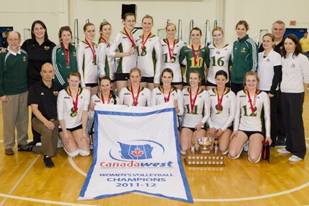 CIS women's volleyball Saturday roundup: Alberta grabs Canada West gold, Spartans take final CIS championship spot with bronze