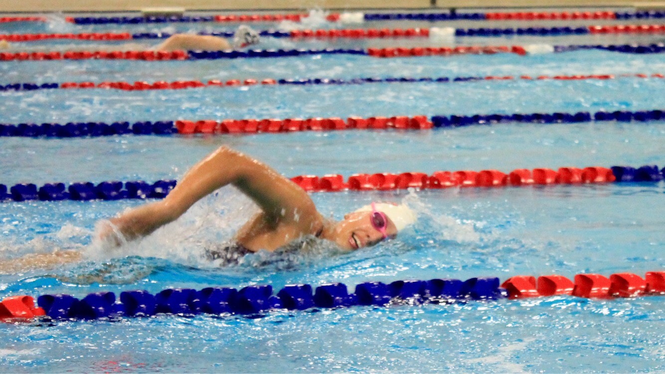 Brock University swimmer Lesley Ridsdale is special in ways far beyond her gait.