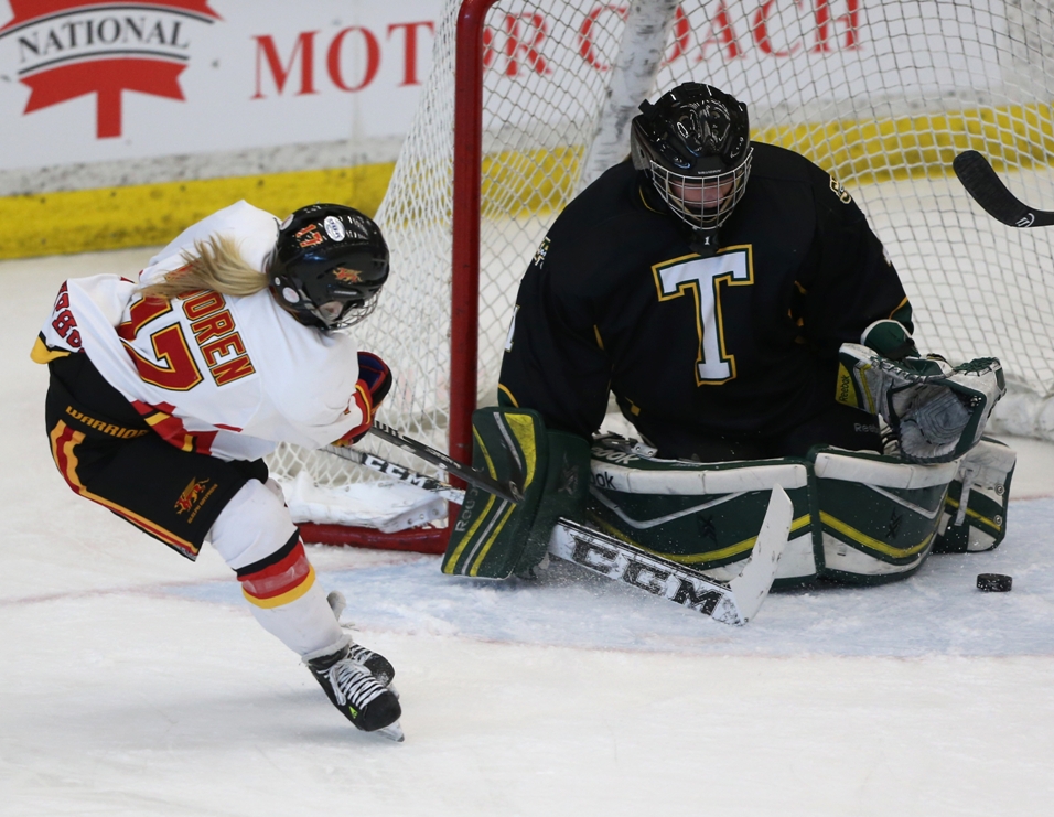 QF 1 CIS women’s hockey championship: No. 1 Gryphons blank the Tommies