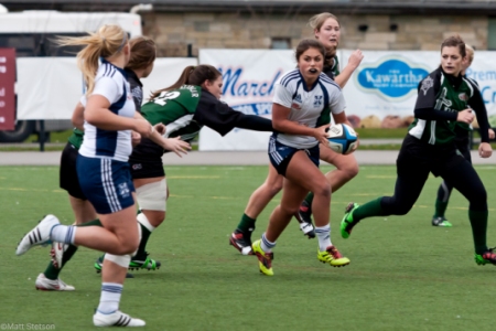 Game 1 Pool A CIS women’s rugby championship: Defending champ StFX dominates opener