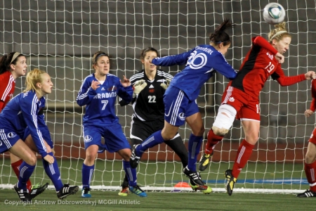 SEMIFINAL #2 CIS women’s soccer championship: Carabins rally to knock off Martlets in double OT