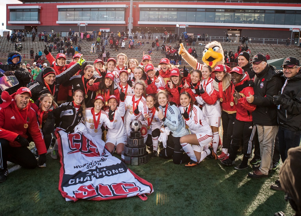 FINAL CIS women’s soccer championship: Host Laval stuns 5-time champs, first Quebec team to win CIS title