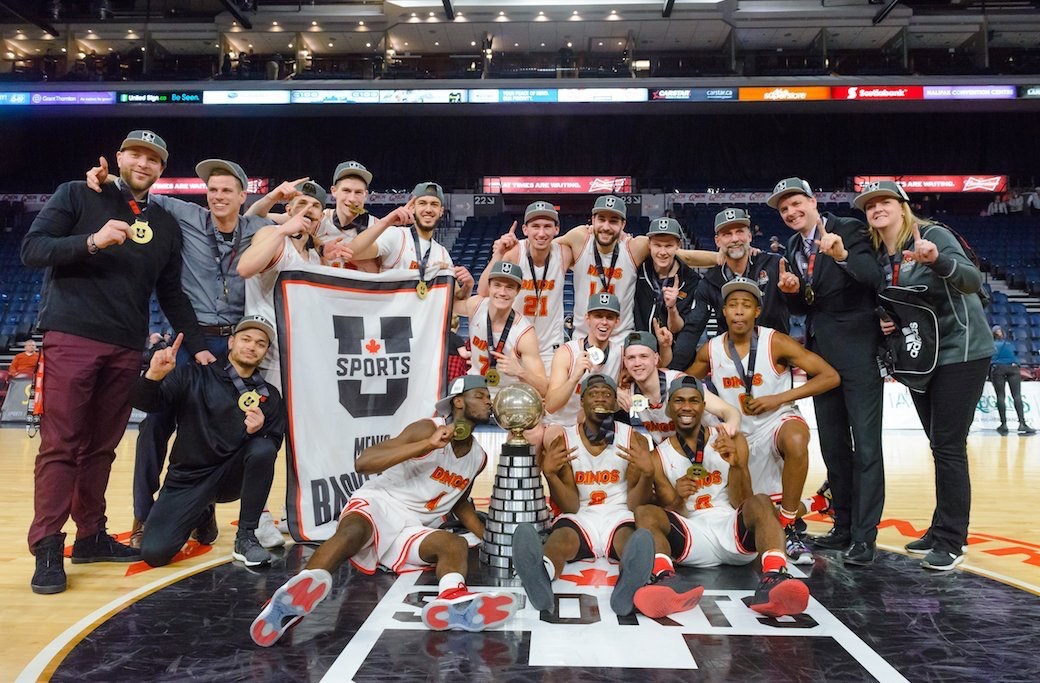 Gold: Calgary wins first-ever national men’s basketball title
