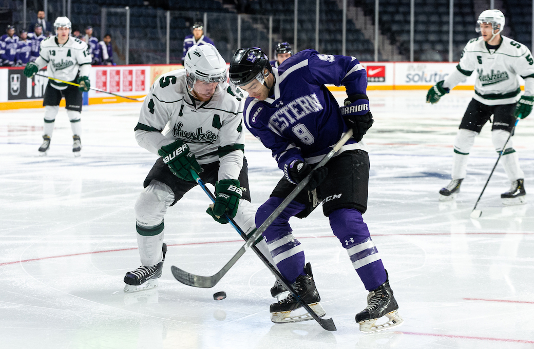 Quarterfinal 1: Western upsets Saskatchewan 3-2 in opener