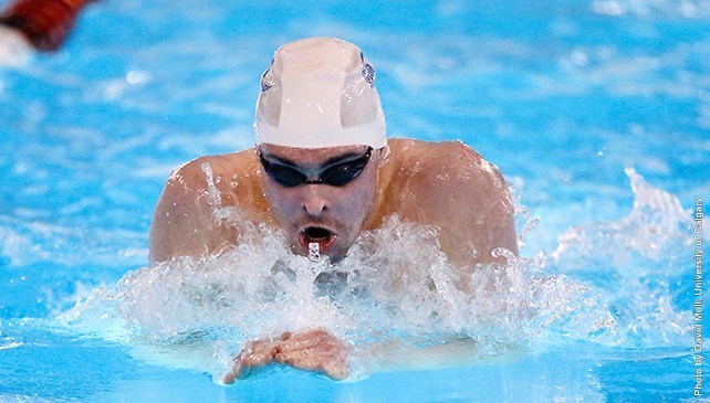2014 Canada West swimming championships: Led by Allen & King, UBC in complete control
