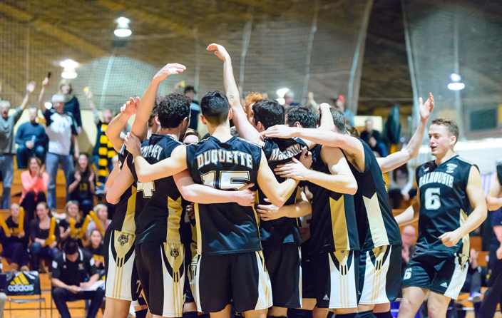 CIS men's volleyball Saturday roundup: Tigers take first match of AUS championship series