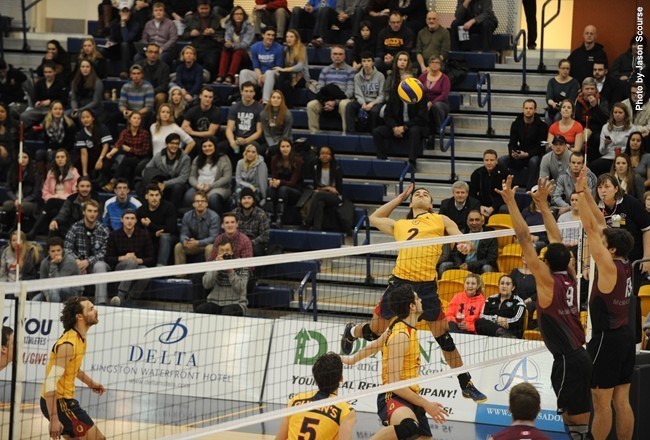 CIS men's volleyball Sunday roundup: Gaels defeated by No.2 Marauders in three sets