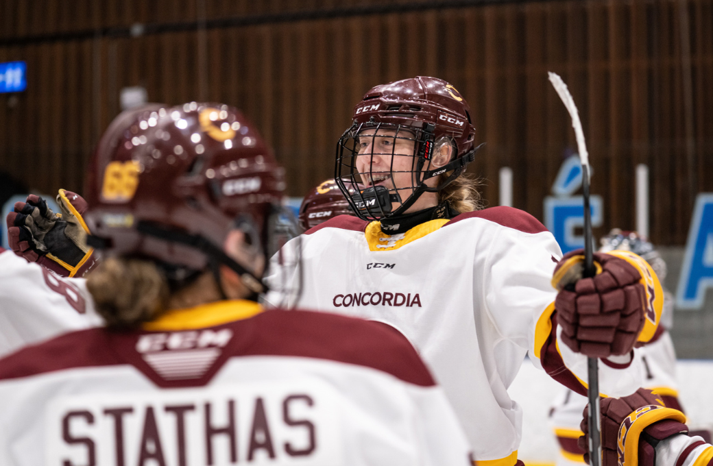 Concordia powerplay too much to handle as Stingers advance to gold medal game