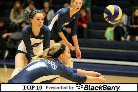 BlackBerry - CIS Top Ten Tuesday (#17): TWU new No. 1 in women’s volleyball