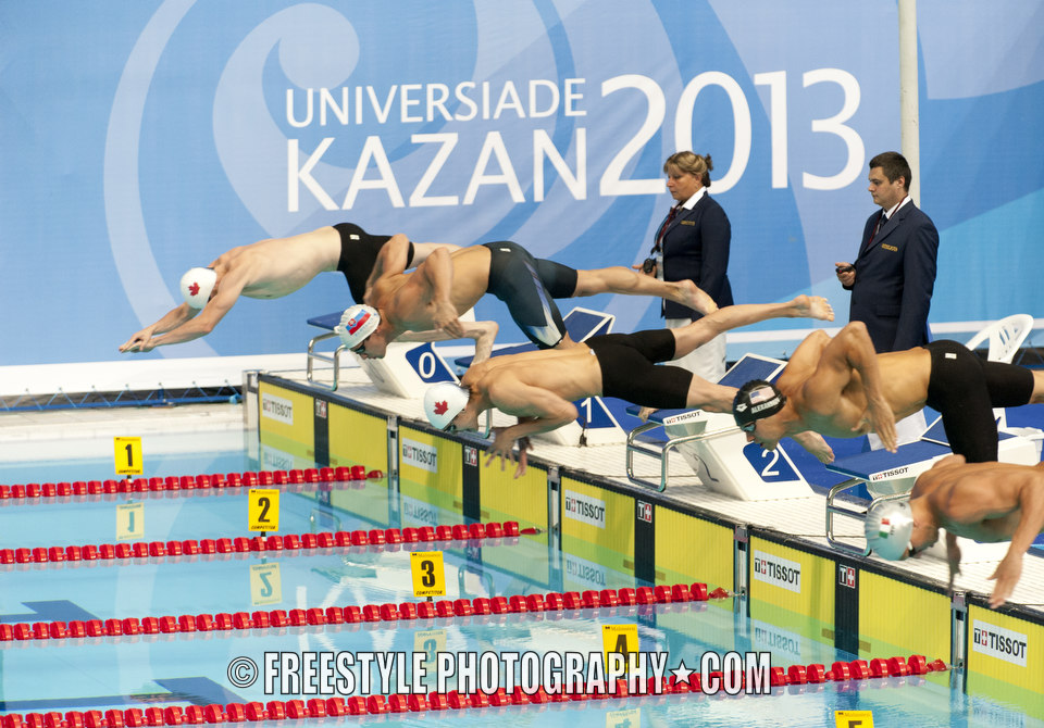 Universiade (swimming): Canada just misses the podium